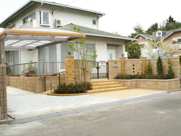 エクステリア施工事例1 AFTER 1枚目