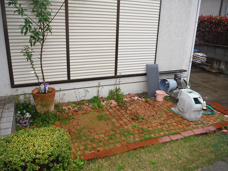 エクステリア施工事例24 BEFORE