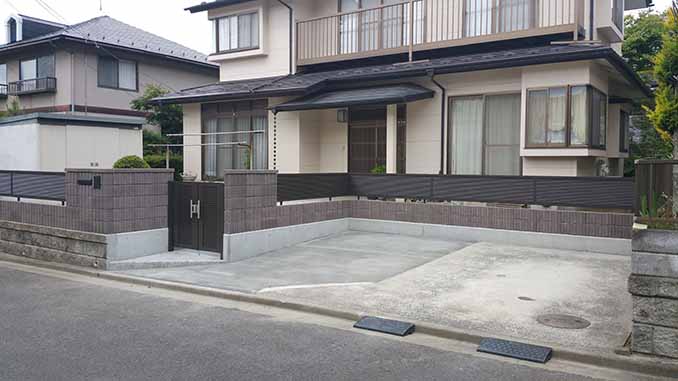 エクステリア施工事例7 AFTER 1枚目