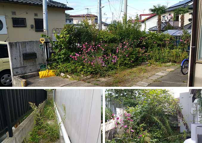 エクステリア施工事例8 BEFORE